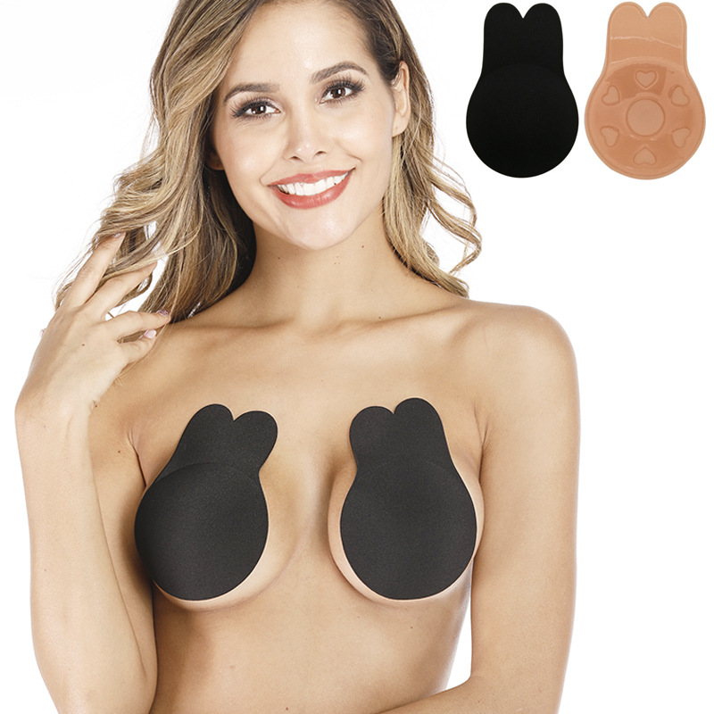 Sexy Living Solid Patchwork Invisible Bra