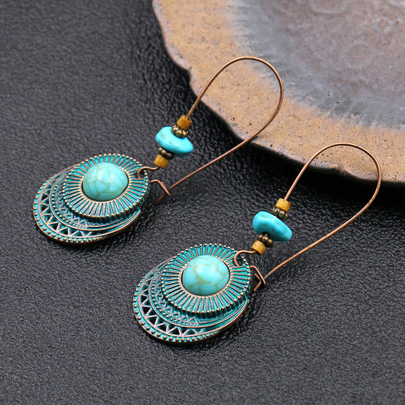 Fashion Casual Patchwork Earrings