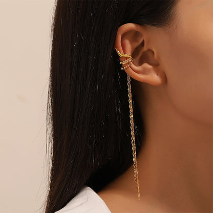 Street Elegant Geometric Patchwork Earrings