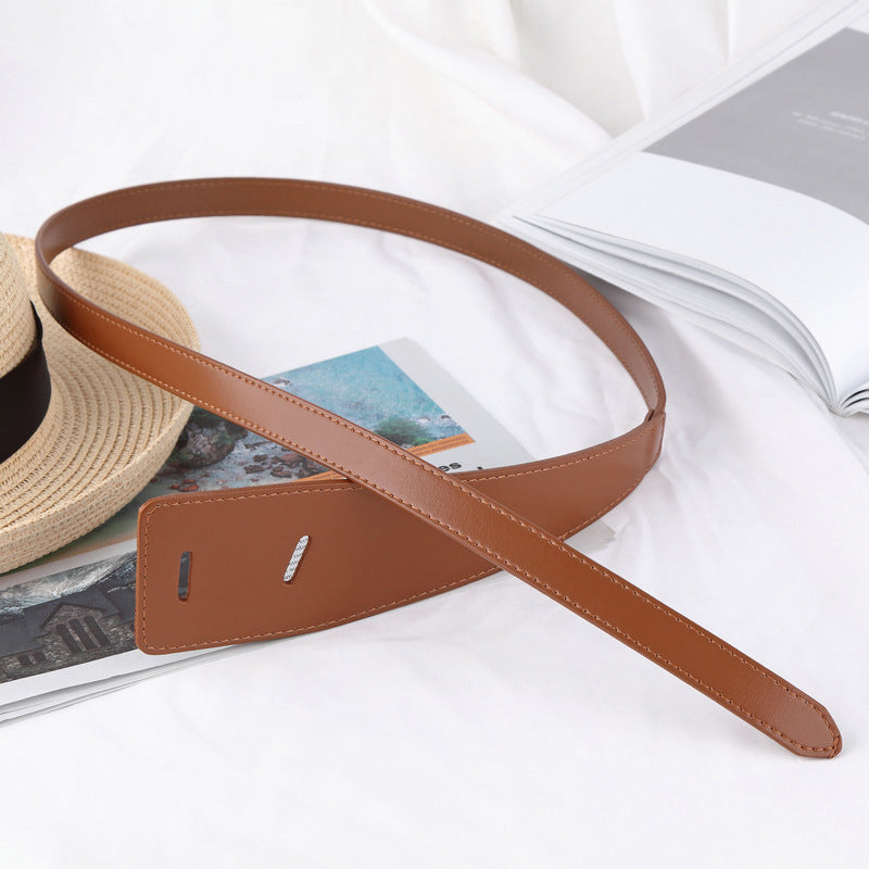 Elegant Simplicity Solid Knotted Belts