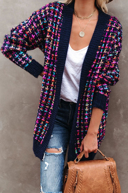 Fashion Street Patchwork Sweaters