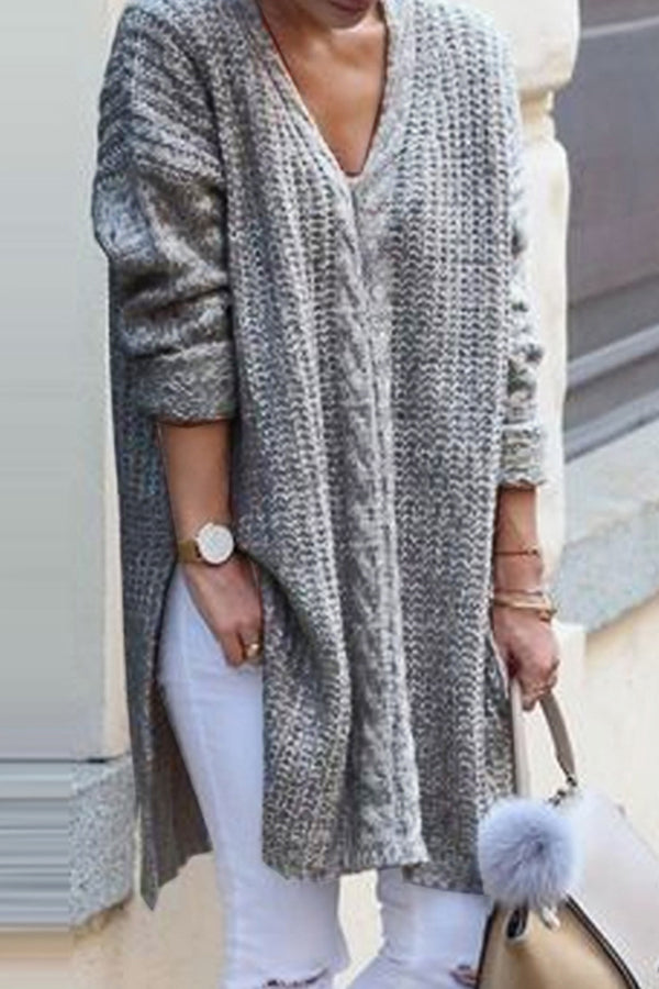 Casual Long Sleeves Knitting Sweaters